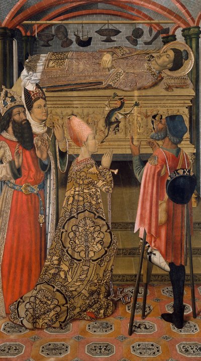 Princess Eudoxia Before the Tomb of Saint Stephen by Vergós Group
